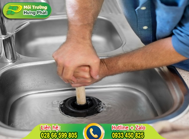 Chi phí thông nghẹt bồn rửa chén