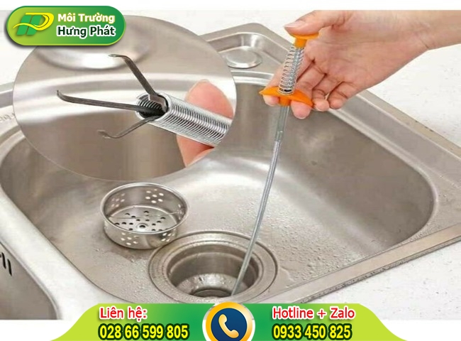 Mẹo xử lý chậu rửa bát bị nghẹt