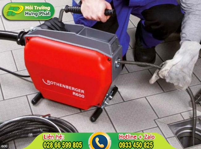 Dịch vụ thông cống nghẹt quận 7 giá rẻ
